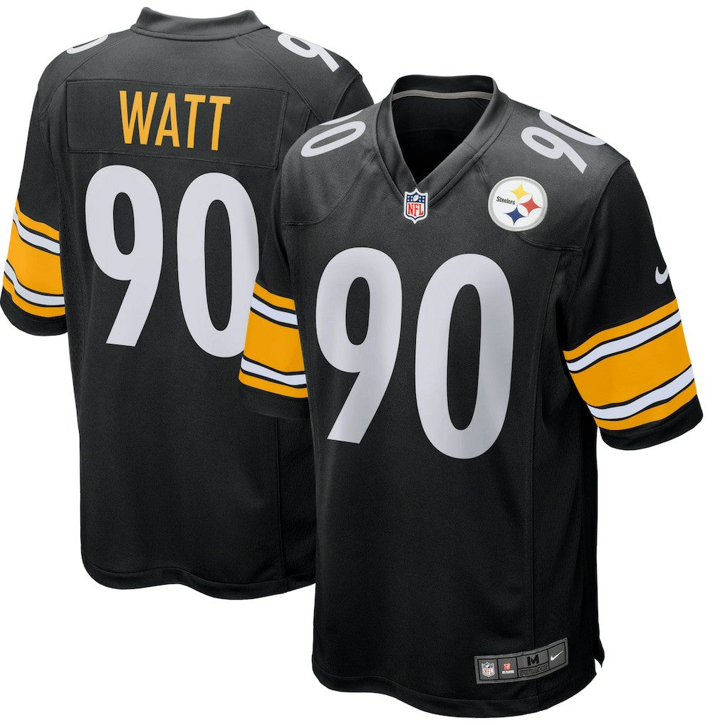 T.J. Watt Pittsburgh Steelers Youth Game Jersey Black | Nike for Sale