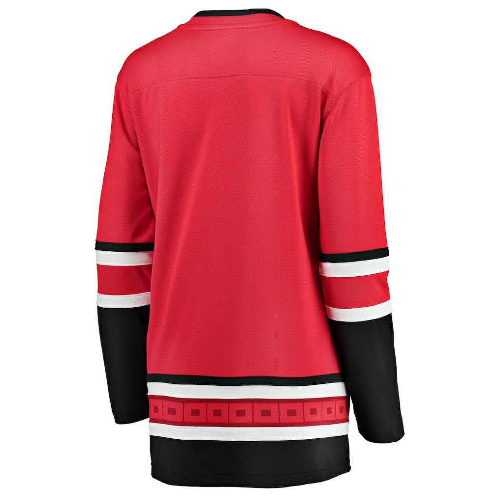 Carolina Hurricanes Fanatics Women's Alternate Breakaway Jersey - Red - NHL