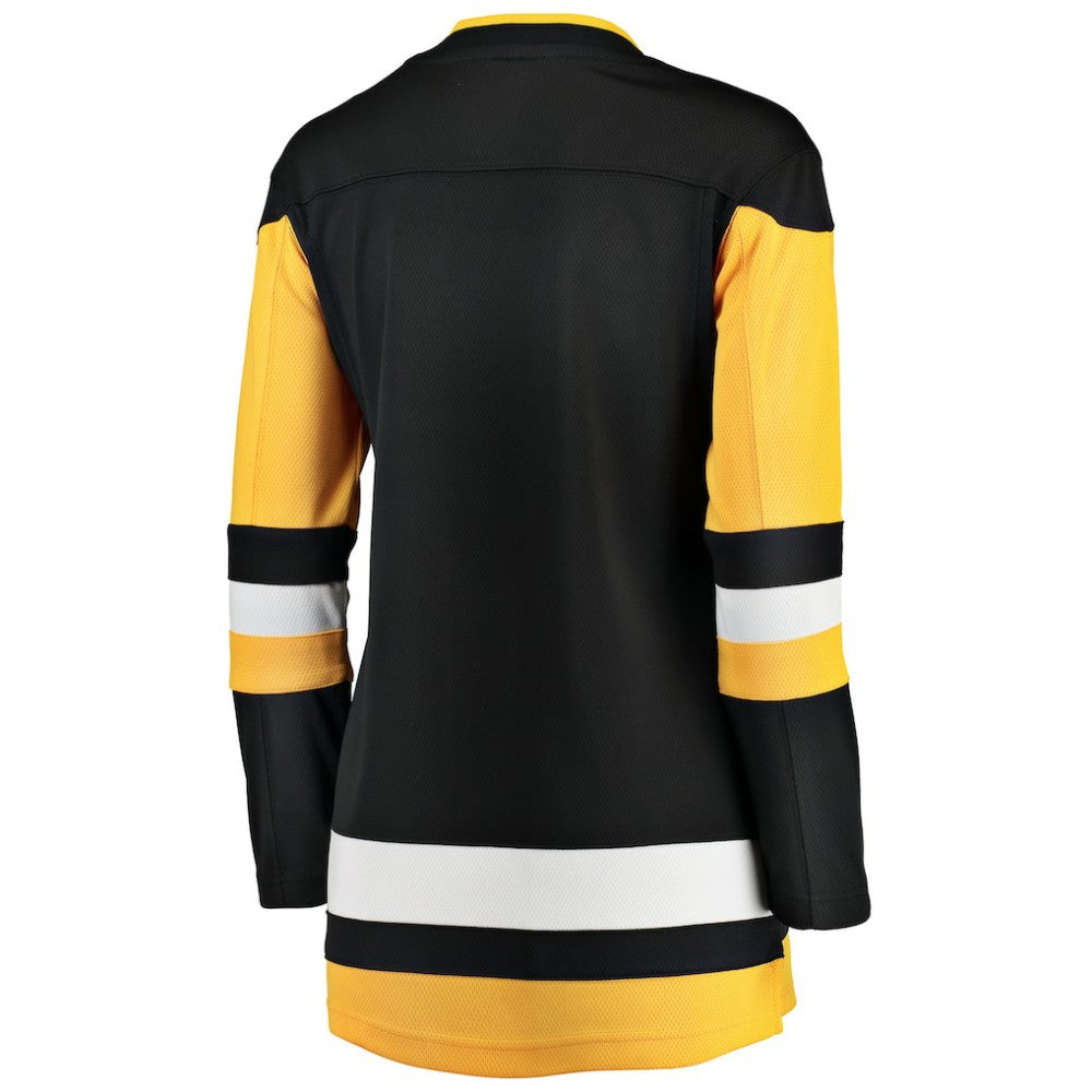 Pittsburgh Penguins Fanatics Women's Home Breakaway Jersey - Black - NHL