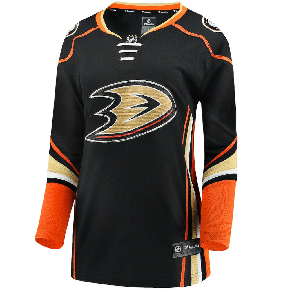 Anaheim Ducks Fanatics Women's Home Breakaway Jersey - Black - NHL