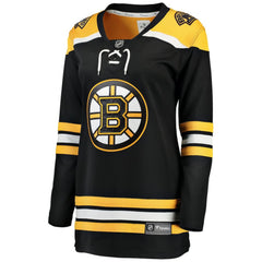 Boston Bruins Fanatics Women's Home Breakaway Jersey - Black - NHL