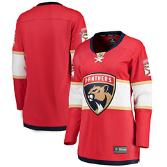 Florida Panthers Fanatics Women's Home Breakaway Jersey - Red - NHL