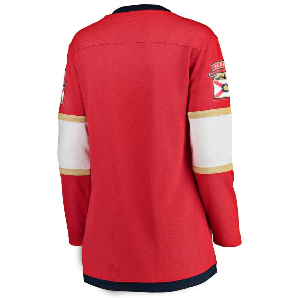 Florida Panthers Fanatics Women's Home Breakaway Jersey - Red - NHL