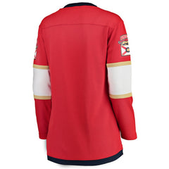 Florida Panthers Fanatics Women's Home Breakaway Jersey - Red - NHL