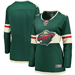 Minnesota Wild Fanatics Women's Home Breakaway Jersey - Green - NHL