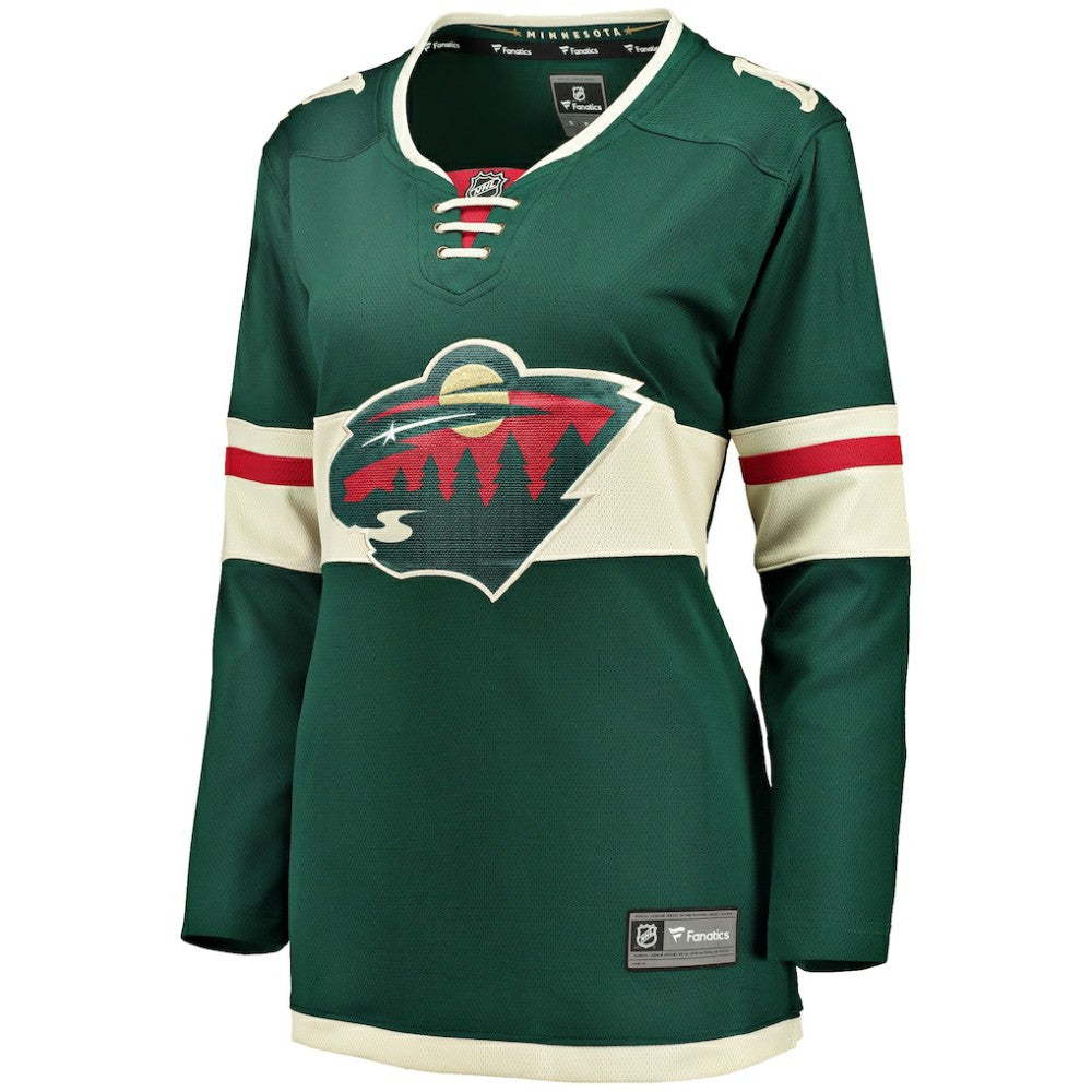Minnesota Wild Fanatics Women's Home Breakaway Jersey - Green - NHL