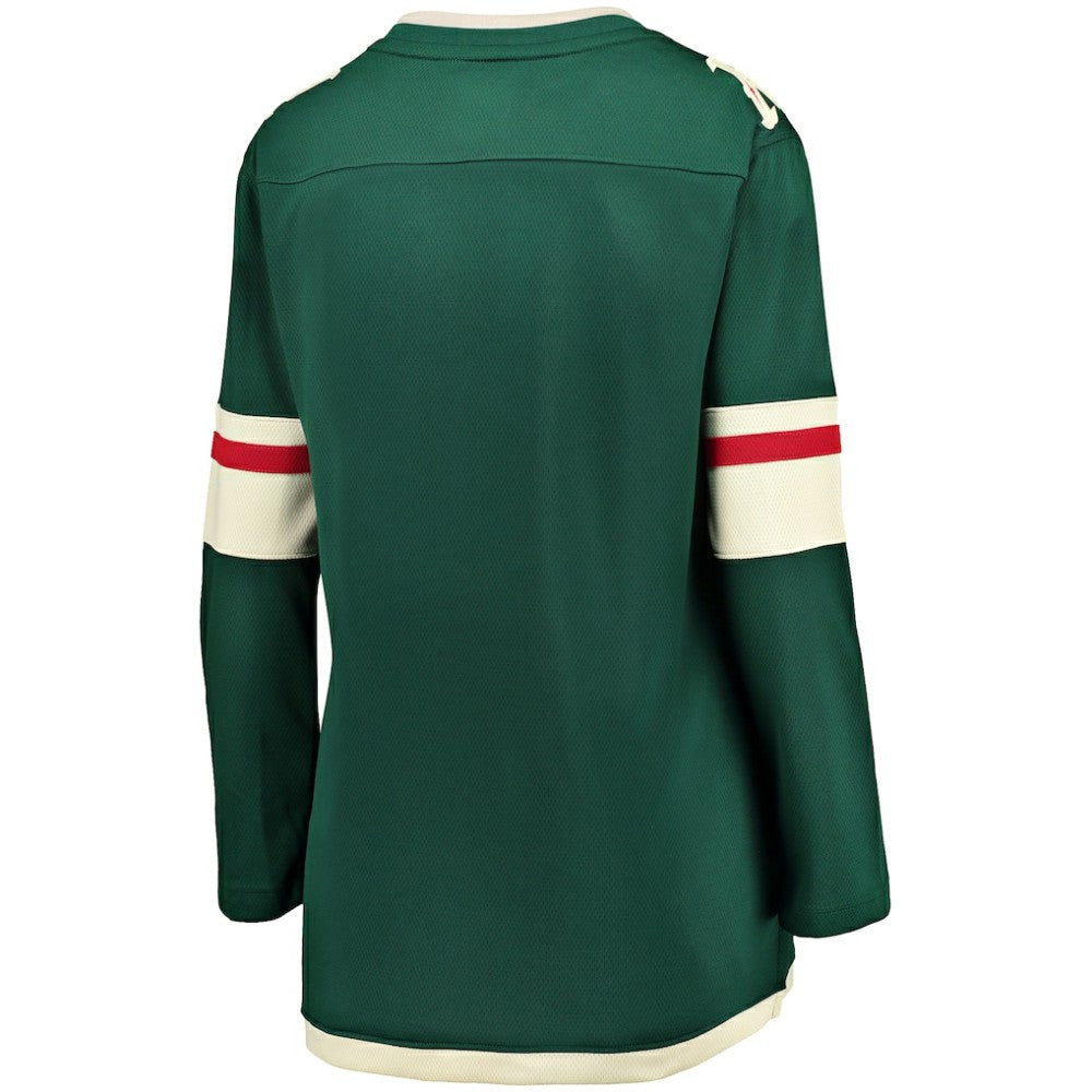 Minnesota Wild Fanatics Women's Home Breakaway Jersey - Green - NHL