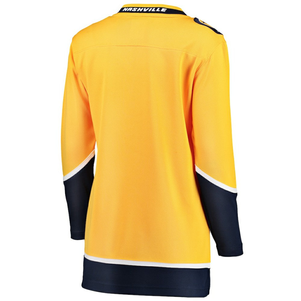 Nashville Predators Fanatics Women's Home Breakaway Jersey - Yellow - NHL