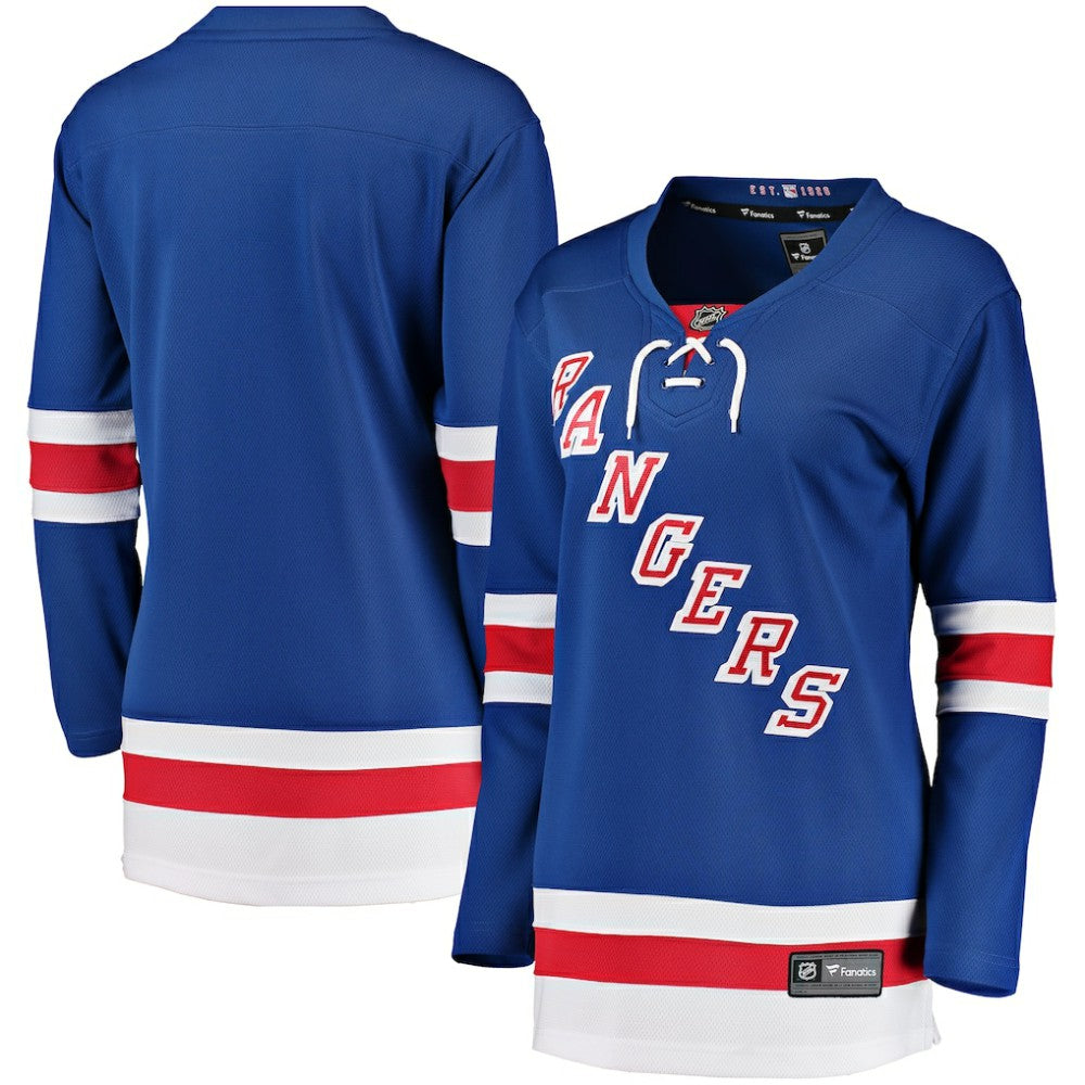 New York Rangers Fanatics Women's Home Breakaway Jersey - Blue - NHL