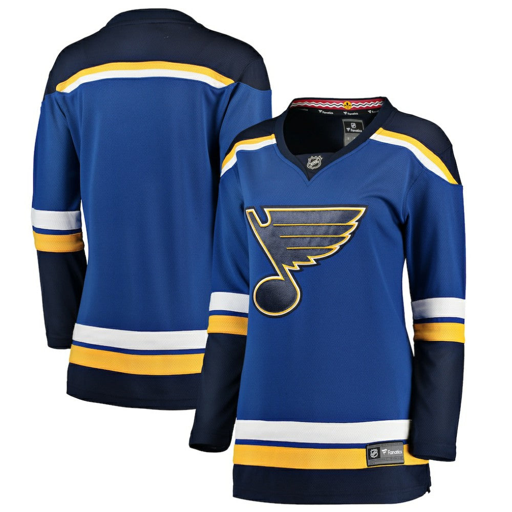 St. Louis Blues Fanatics Women's Home Breakaway Jersey - Blue - NHL