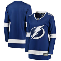 Tampa Bay Lightning Fanatics Women's Home Breakaway Jersey - Blue - NHL