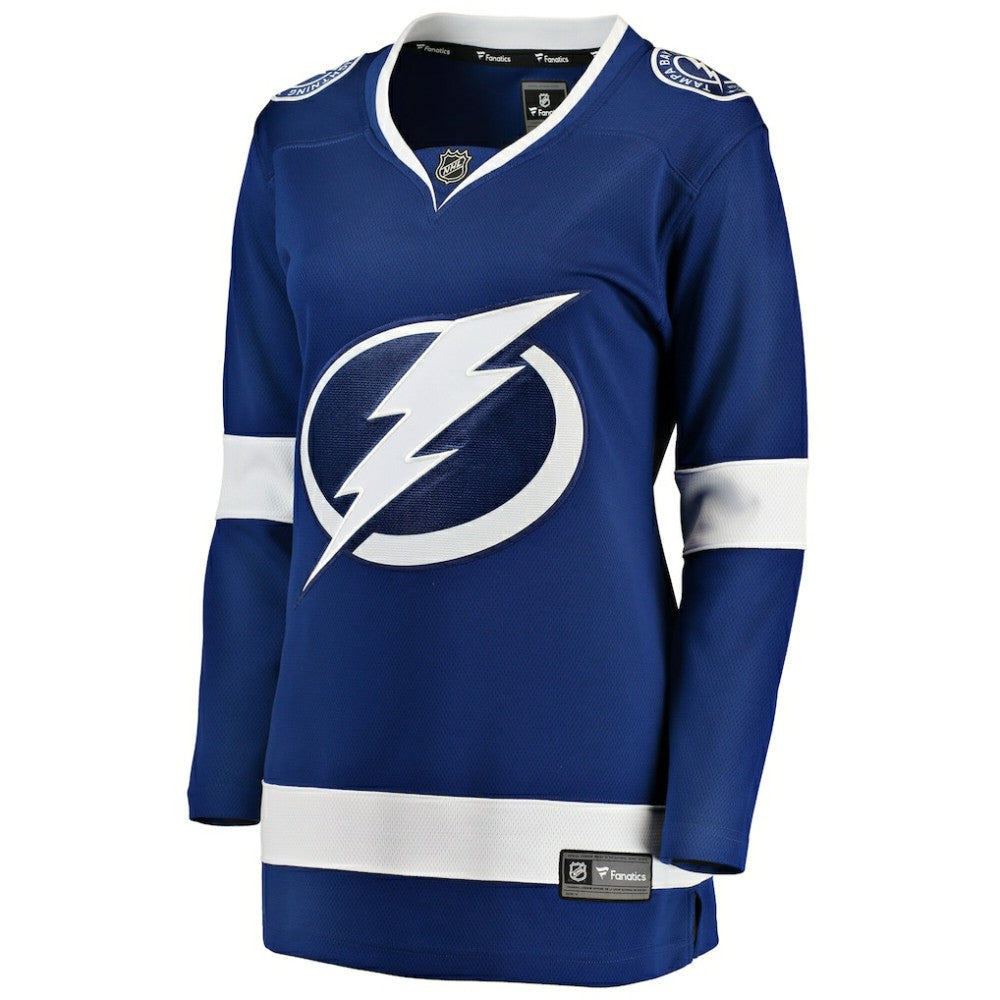 Tampa Bay Lightning Fanatics Women's Home Breakaway Jersey - Blue - NHL