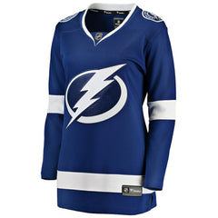 Tampa Bay Lightning Fanatics Women's Home Breakaway Jersey - Blue - NHL