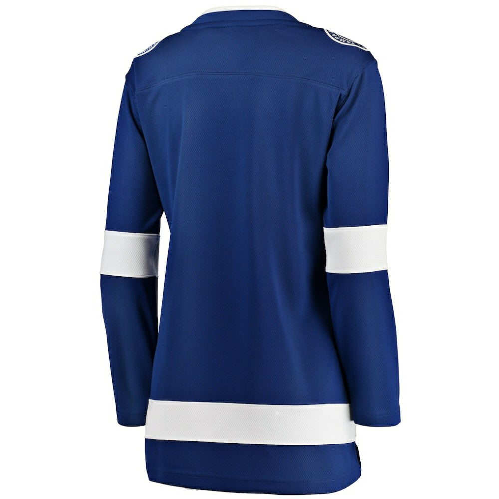 Tampa Bay Lightning Fanatics Women's Home Breakaway Jersey - Blue - NHL