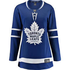 Toronto Maple Leafs Fanatics Women's Home Breakaway Jersey - Blue - NHL