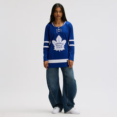 Toronto Maple Leafs Fanatics Women's Home Breakaway Jersey - Blue - NHL