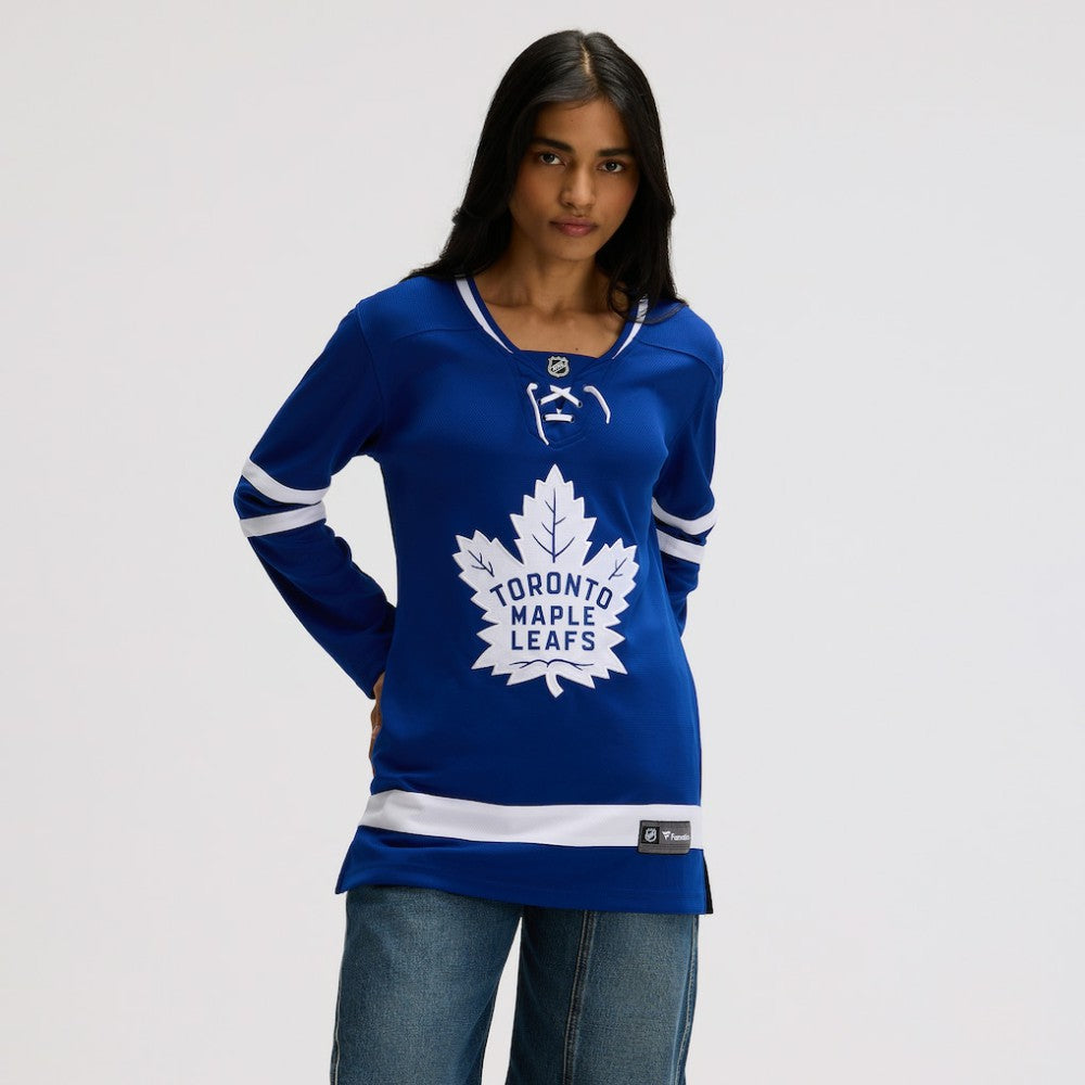 Toronto Maple Leafs Fanatics Women's Home Breakaway Jersey - Blue - NHL