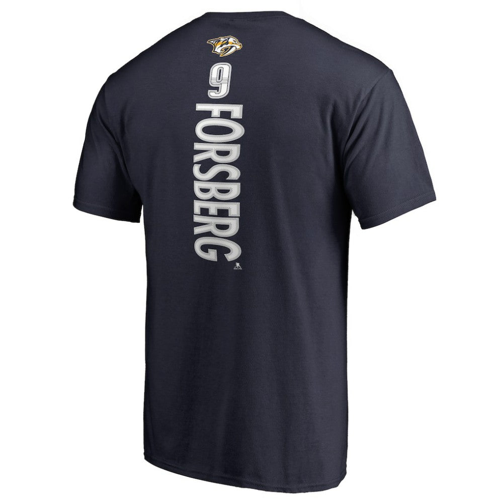 Filip Forsberg Nashville Predators Backer T-Shirt - Navy - NHL