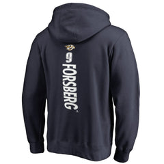 Filip Forsberg Nashville Predators Backer Pullover Hoodie - Navy - NHL