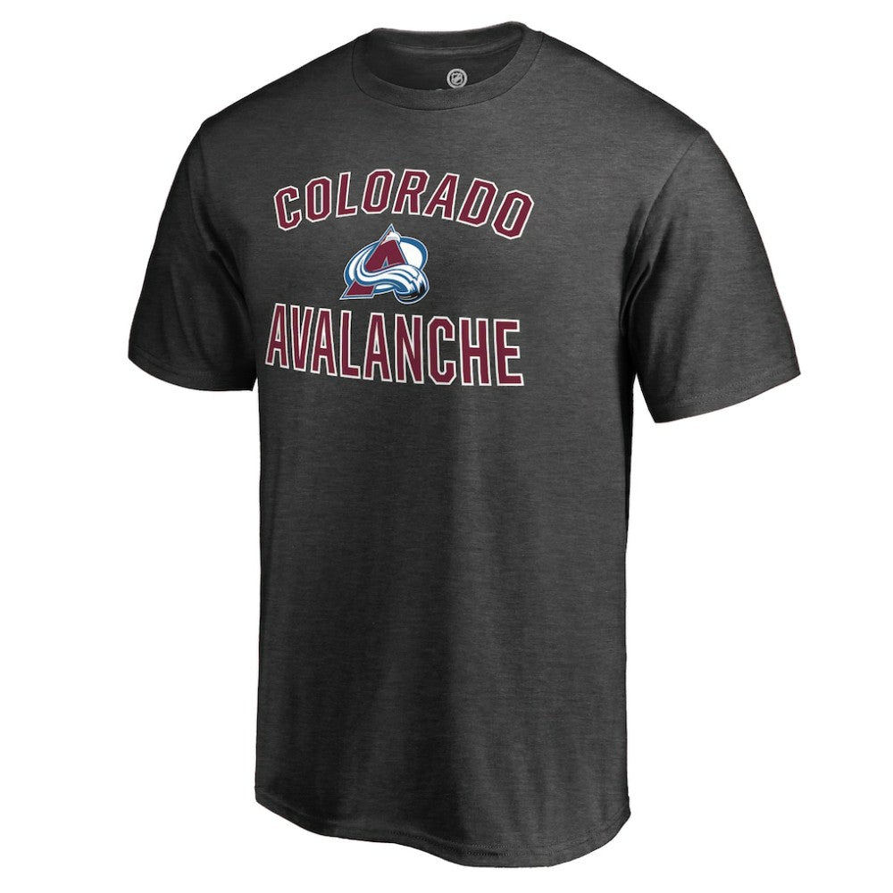 Colorado Avalanche Victory Arch T-Shirt - Heathered Gray - NHL