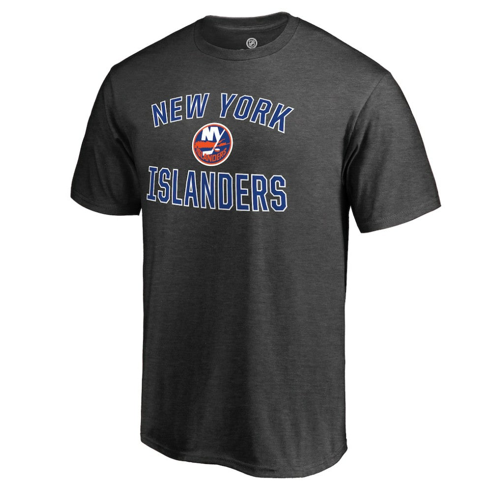 New York Islanders Victory Arch T-Shirt - Heathered Gray - NHL