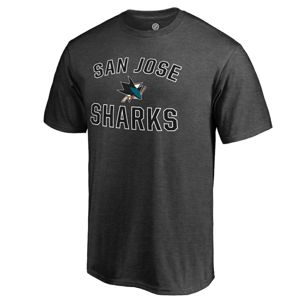 San Jose Sharks Victory Arch T-Shirt - Heathered Gray - NHL