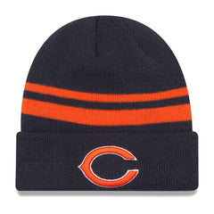 Chicago Bears New Era Team Logo Cuffed Knit Hat Navy | NFL