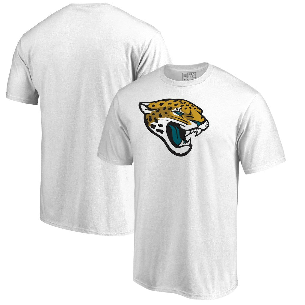 Jacksonville Jaguars Primary Logo T-Shirt White | NFL