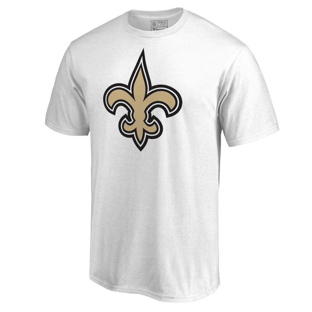 New Orleans Saints Primary Logo T-Shirt White | NFL