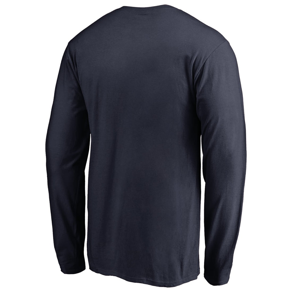 Denver Broncos Primary Logo Long-Sleeve T-Shirt Navy | NFL