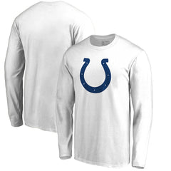Indianapolis Colts Primary Logo Long-Sleeve T-Shirt White | NFL