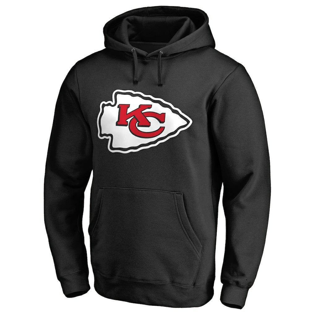 Kansas City Chiefs Primary Logo II Pullover Hoodie Black | NFL