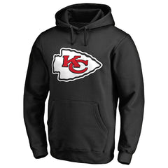 Kansas City Chiefs Primary Logo II Pullover Hoodie Black | NFL