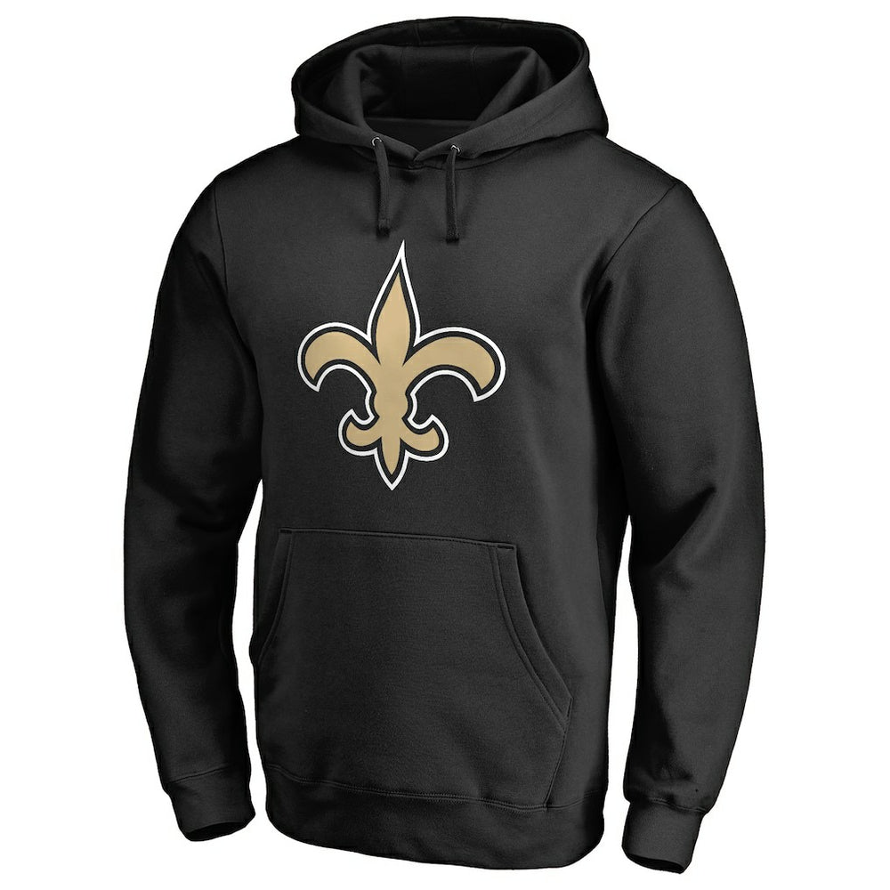 New Orleans Saints Primary Logo Pullover Hoodie Black | NFL