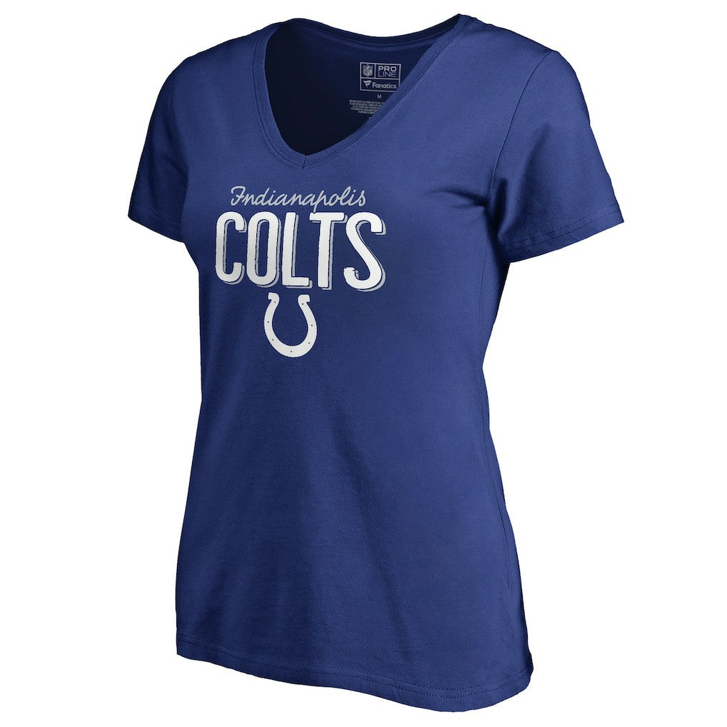 Indianapolis Colts Women's Nostalgia T-Shirt Royal | NFL