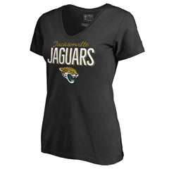 Jacksonville Jaguars Women's Nostalgia T-Shirt Black | NFL