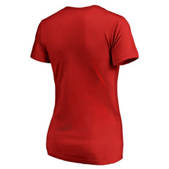 Mike Trout Los Angeles Angels Women's Player Hometown Collection V-Neck T-Shirt - MLB