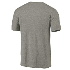 Brooklyn Nets Distressed Team Logo Tri-Blend T-Shirt Heather Gray - NBA