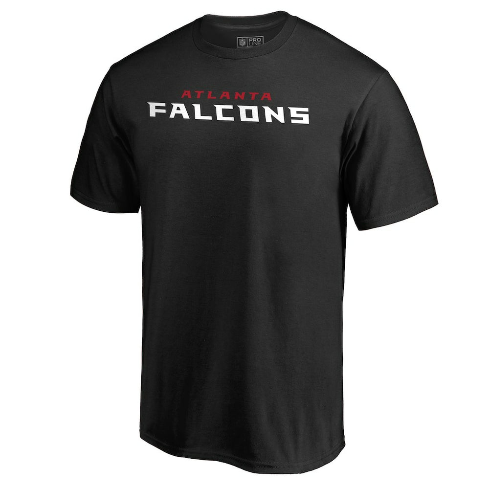 Atlanta Falcons Wordmark T-Shirt Black | NFL