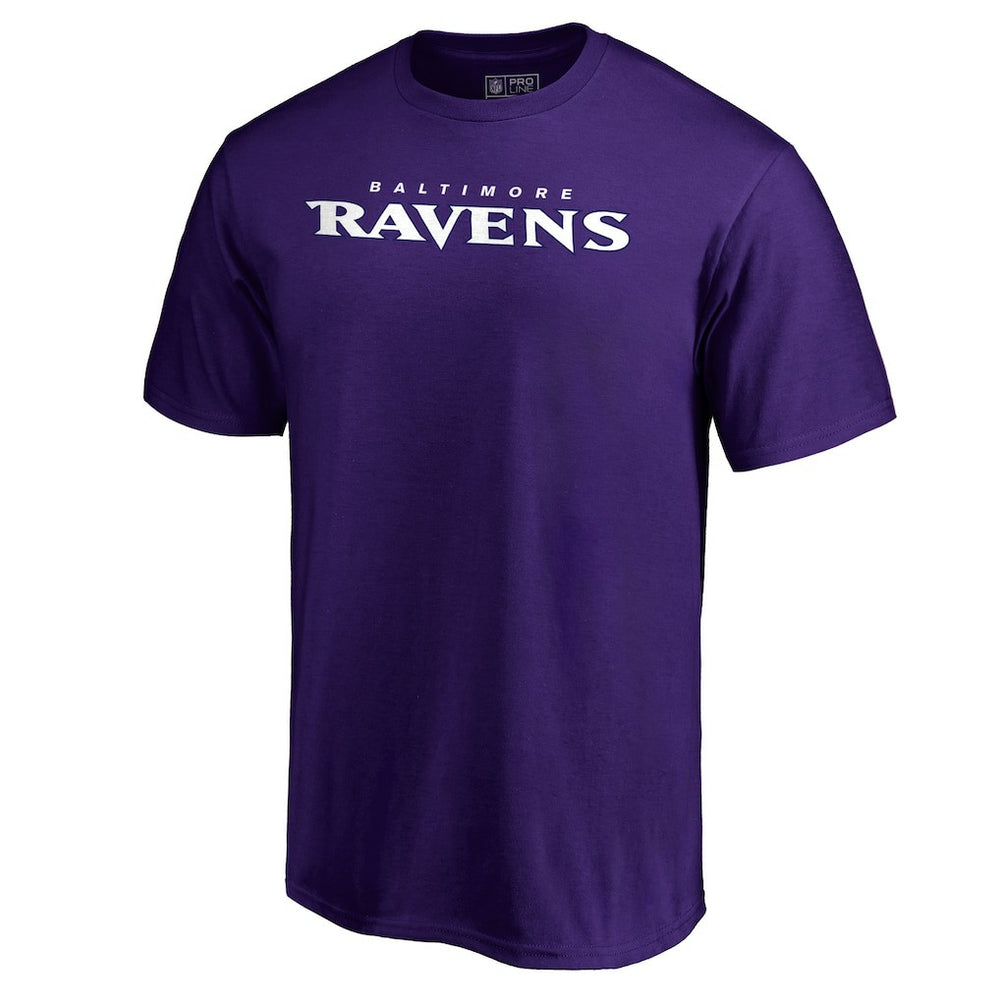 Baltimore Ravens Wordmark T-Shirt Purple | NFL