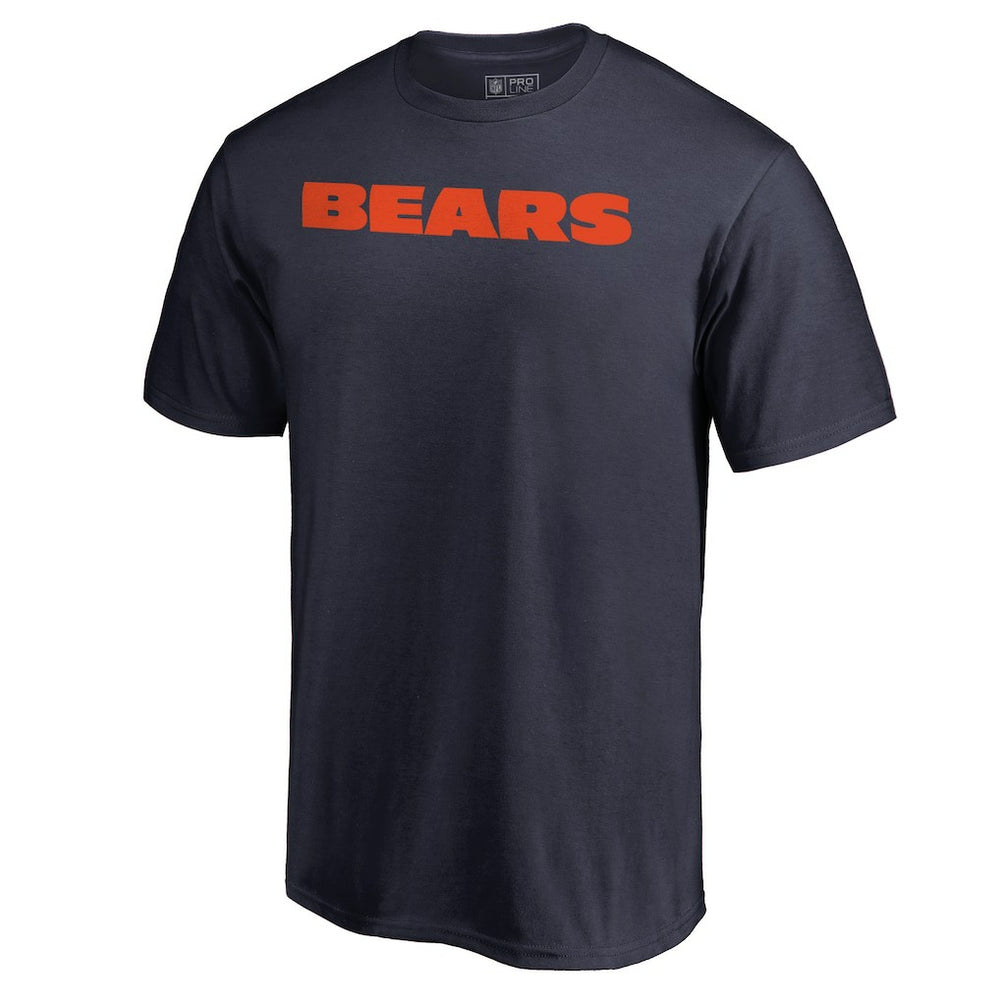 Chicago Bears Wordmark T-Shirt Navy | NFL