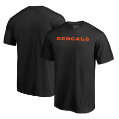 Cincinnati Bengals Wordmark T-Shirt Black | NFL