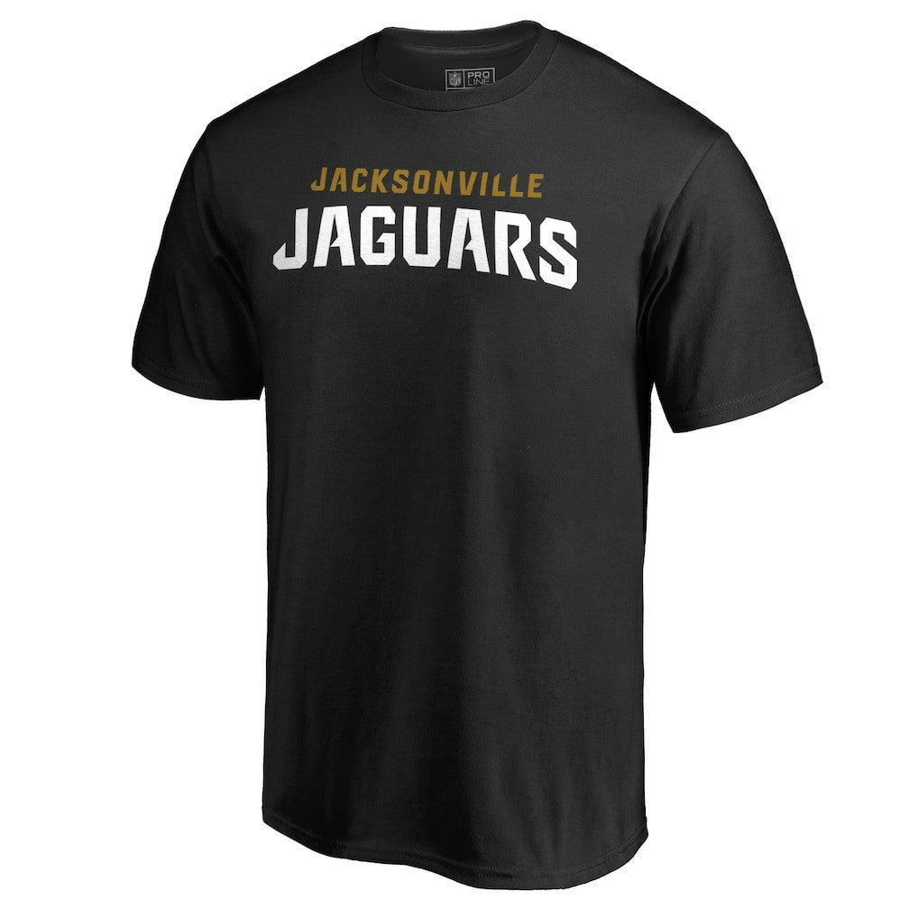 Jacksonville Jaguars Wordmark T-Shirt Black | NFL
