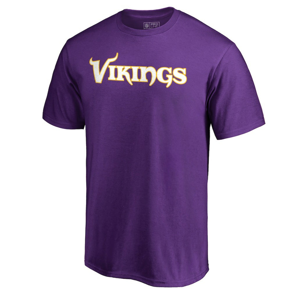 Minnesota Vikings Wordmark T-Shirt Purple | NFL
