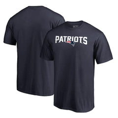 New England Patriots Wordmark T-Shirt Navy | NFL