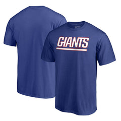 New York Giants Wordmark T-Shirt Royal | NFL