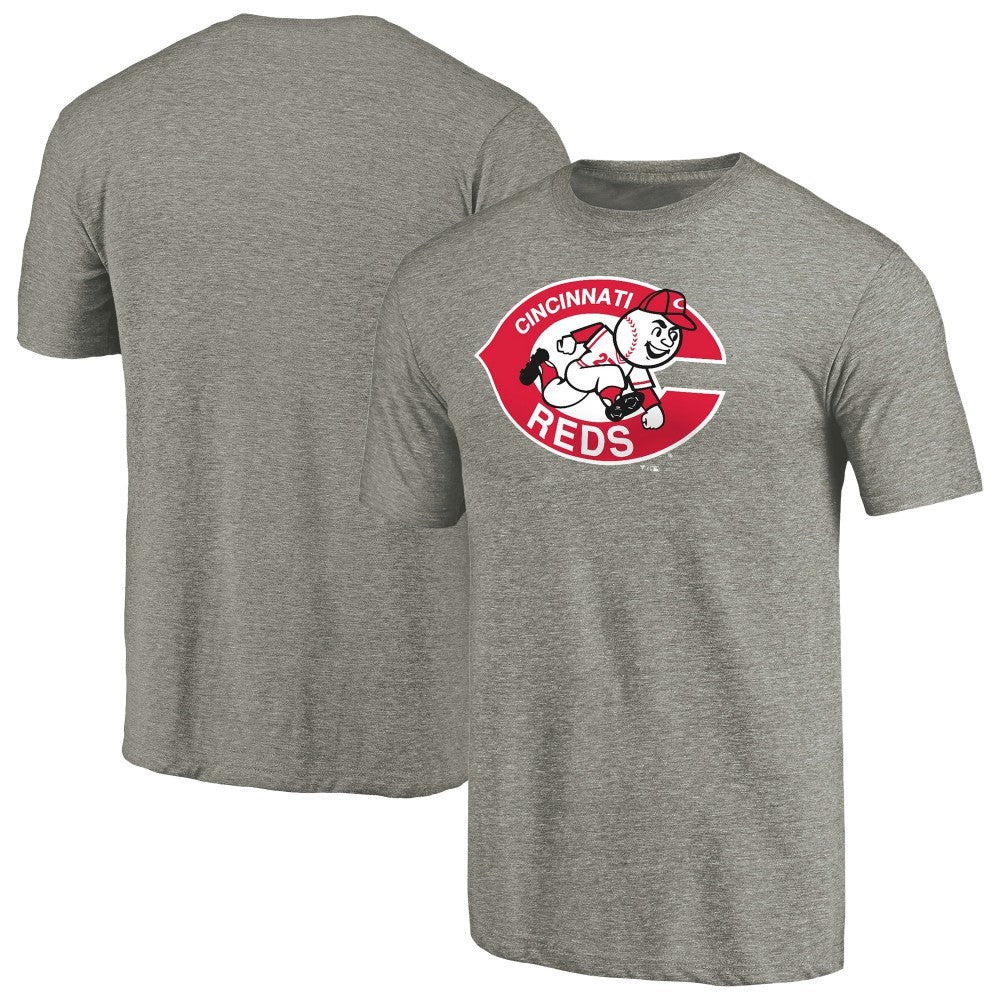 Cincinnati Reds Cooperstown Collection Forbes Tri-Blend T-Shirt - MLB