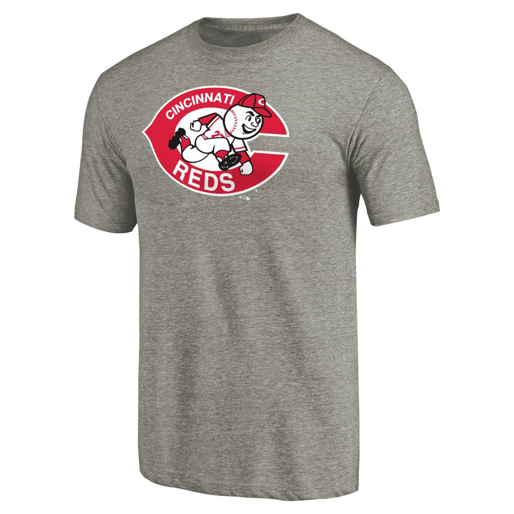 Cincinnati Reds Cooperstown Collection Forbes Tri-Blend T-Shirt - MLB