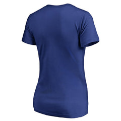 Buffalo Bills Women's Arriba V-Neck T-Shirt Royal | NFL