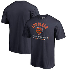 Chicago Bears Futbol Americano T-Shirt Navy | NFL
